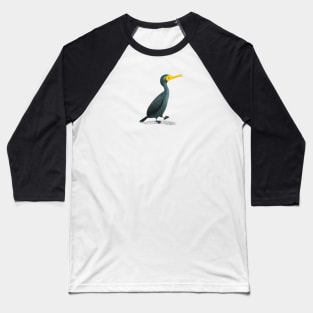 Double Crested Cormorant Baseball T-Shirt